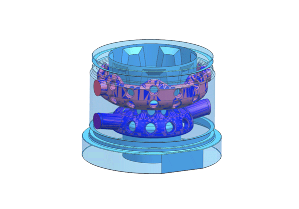 為寶馬汽車模流分析設(shè)計和直接金屬3D打印模具型腔