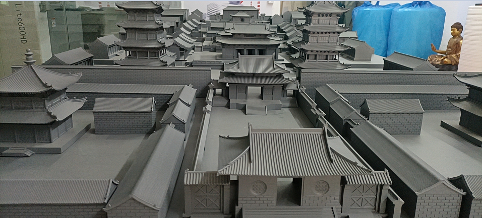 3D打印少林寺文化建筑